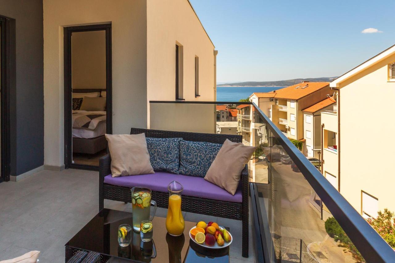 Luxury 2 Bedroom Apartment With Sea View Baška Voda Eksteriør billede