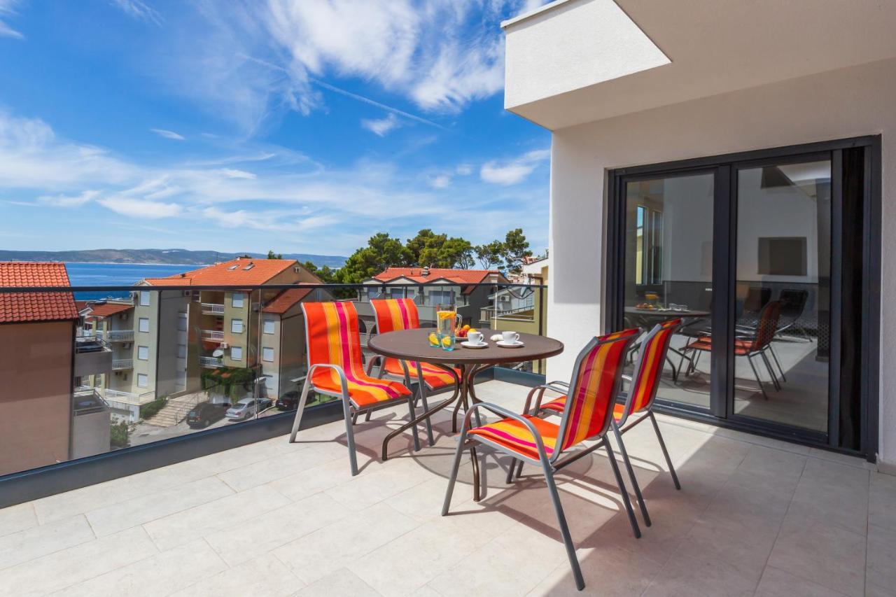 Luxury 2 Bedroom Apartment With Sea View Baška Voda Eksteriør billede